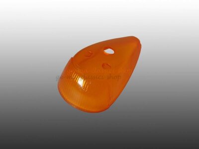 Blinkerglas f&uuml;r VW K&auml;fer 64-74 Orange