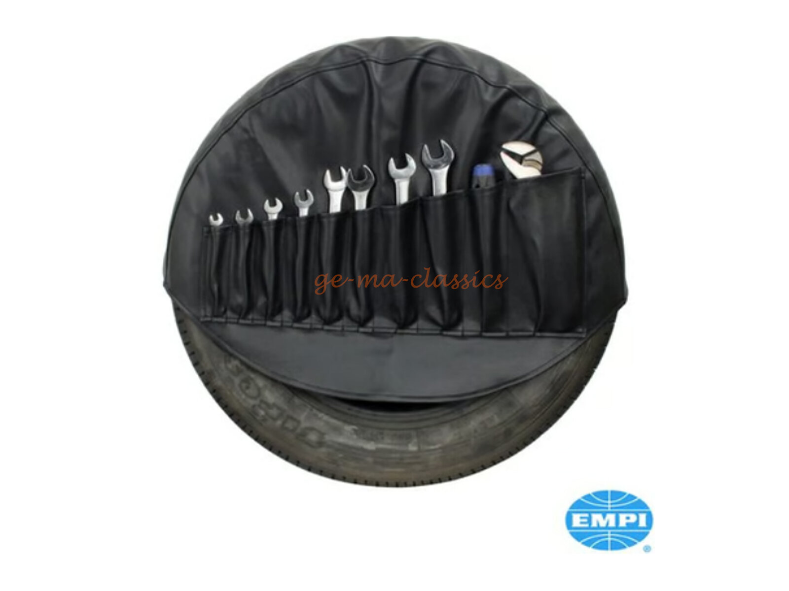 Reserveradabdeckung PVC 15Zoll mit Werkzeugtasche ohne Werkzeuge