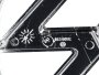"VW" Emblem Zeichen VW Bus T2 T2b 73-79 NOS Chrom