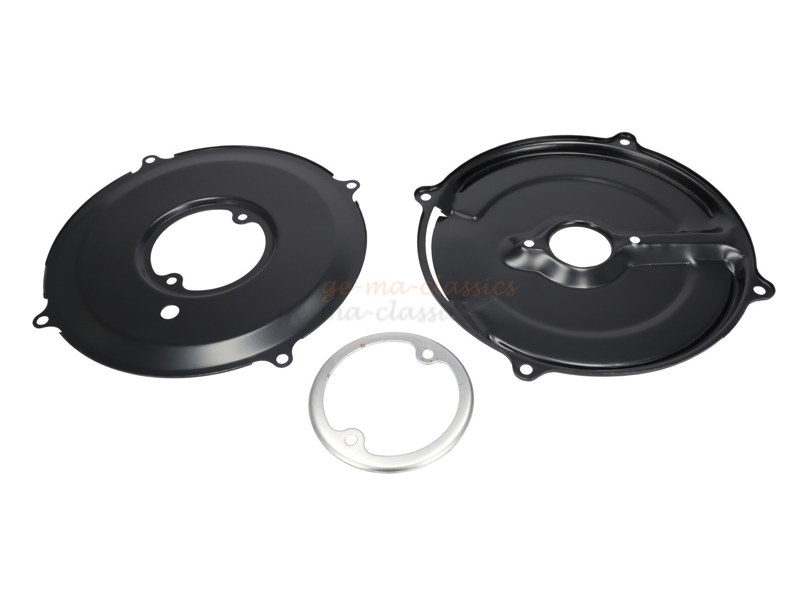 Lichtmaschinen Rückwand SET schwarz VW Typ1 Motor 12V 105mm Lima