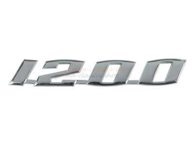 Schriftzug &quot;1200&quot;  f&uuml;r VW K&auml;fer...