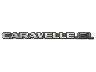 "Caravelle GL" Schriftzug hinten schwarz/chrom...