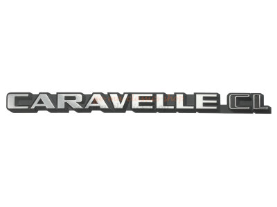 "Caravelle CL" Schriftzug hinten schwarz/chrom...
