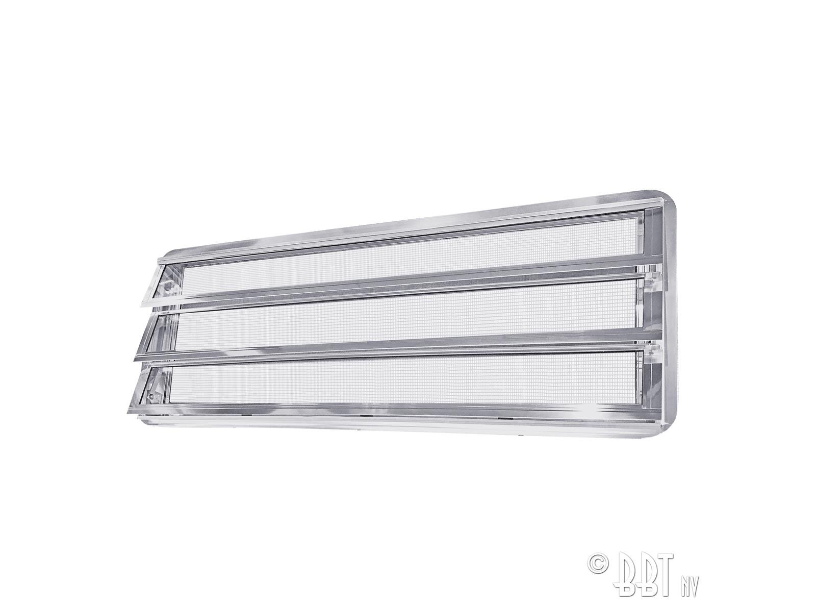 Lamellenfenster mit Fliegengitter & Knopf rechts für VW Bus T2 Westfalia TOP