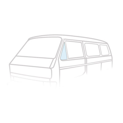 Ausstellfensterscheibe links klar f&uuml;r VW Bus T3