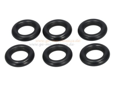 6x Dichtring O-Ring für Typ1 Motorgehäuse Stehbolzen Lager 1-3