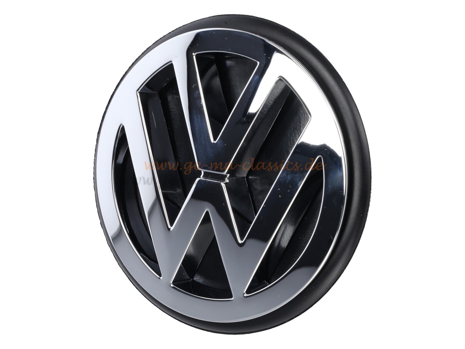 "VW" Emblem Zeichen 110mm Chrom hinten VW Bus T3 Original