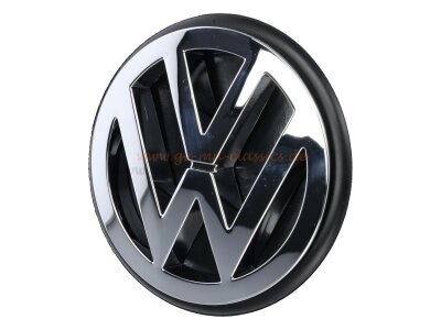 "VW" Emblem Zeichen 110mm Chrom hinten VW Bus...