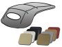 Verdeckbezug PVC für VW Käfer 1302 Cabrio BJ 8/71-7/72 GERMANY