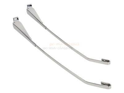 Wischerarme Edelstahl li/re f&uuml;r VW Bus T2 BJ 69-79