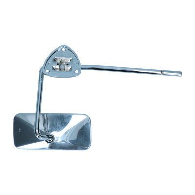 Innenspiegel mit Arm chrom f&uuml;r VW Brezel K&auml;fer