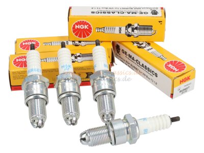 Zündkerzen Satz NGK BUR6ET für VW Bus T3 1,9...