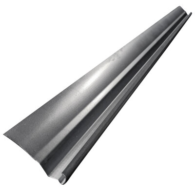 Reparaturblech Regenrinne 125cm mit Dachansatz f&uuml;r...