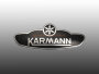Emailleschild f&uuml;r VW K&auml;fer-Cabrio Emblem Karmann ab 61